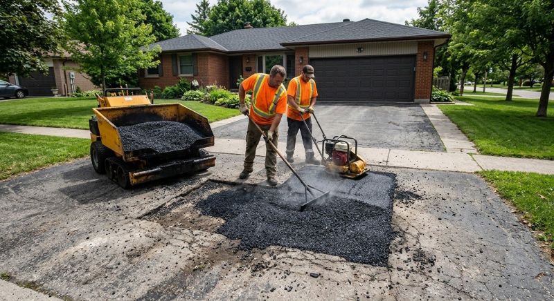 Asphalt Driveway Repair in Orange County, CA