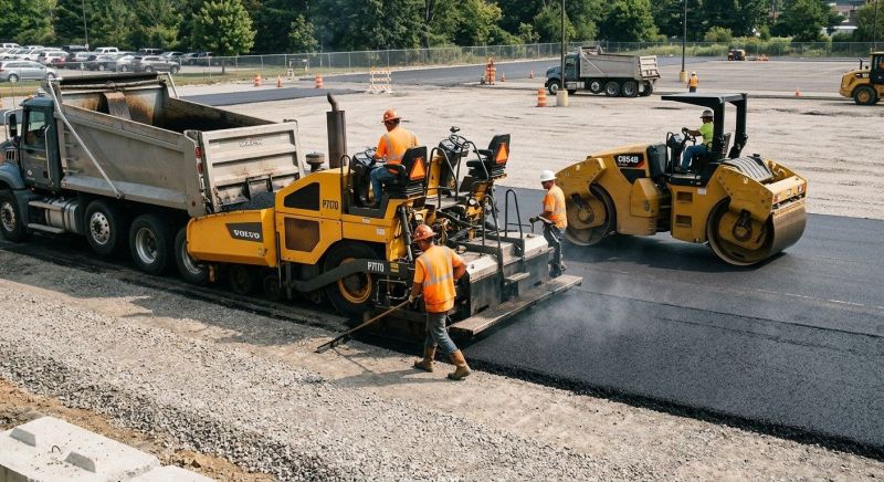 Asphalt Lot Paving in Los Angeles, CA