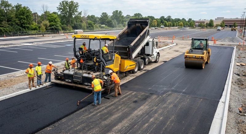 Asphalt Lot Paving in Orange County, CA