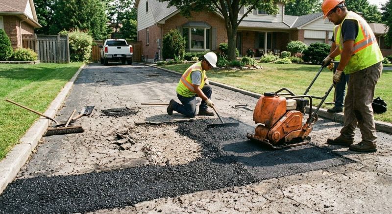 Asphalt Pothole Filling in Temecula, CA