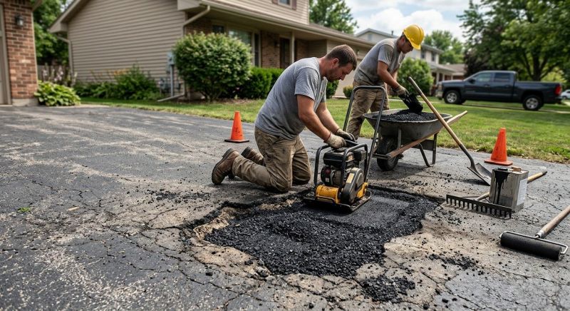 Asphalt Pothole Filling in Temecula, CA
