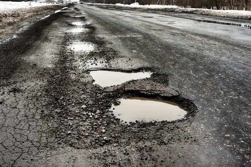 Asphalt Pothole Filling in Orange County, CA