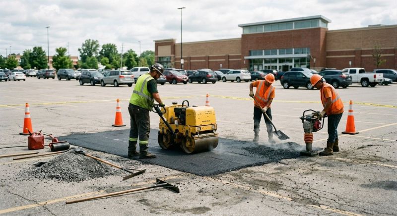Commercial Asphalt Repair in Los Angeles, CA