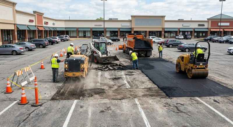 Commercial Asphalt Repair in San Diego, CA