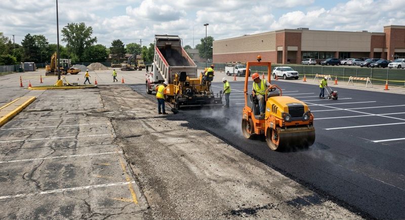 Commercial Asphalt Resurfacing in Los Angeles, CA
