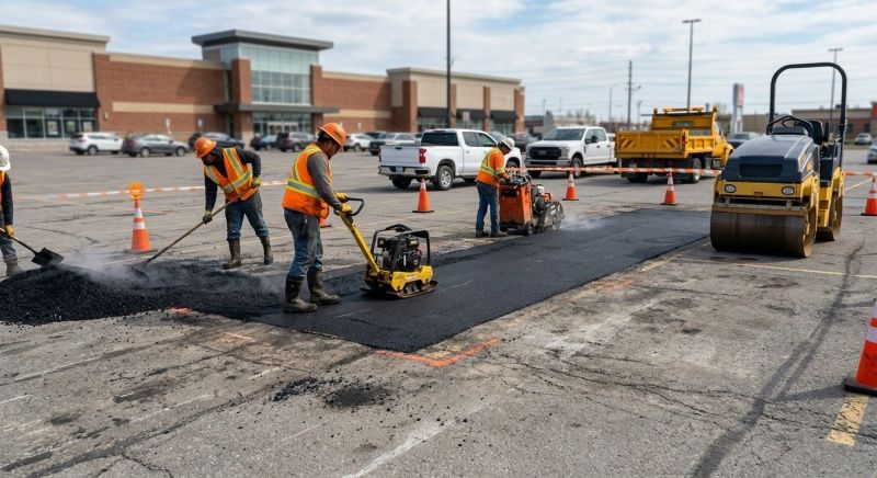 Commercial Paving Repair in Los Angeles, CA