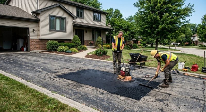 Driveway Asphalt Repair in Orange County, CA