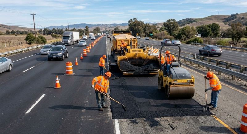 Highway Resurfacing in Temecula, CA