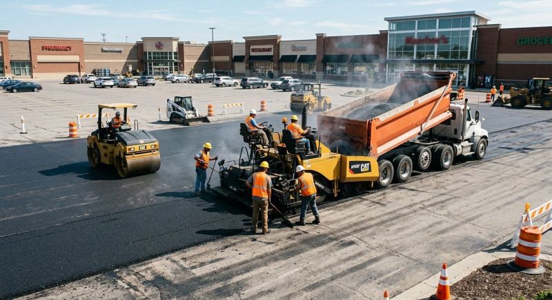 Lot Paving in Los Angeles, CA
