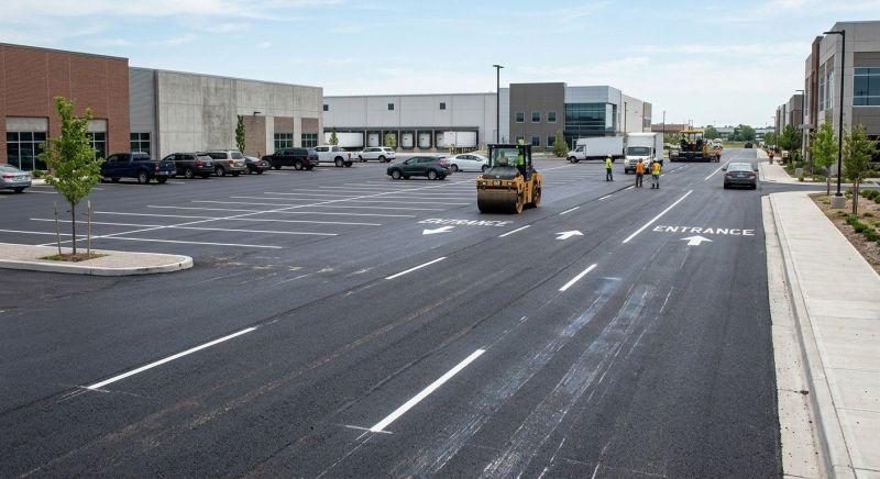 Parking Lot Asphalting in Los Angeles, CA