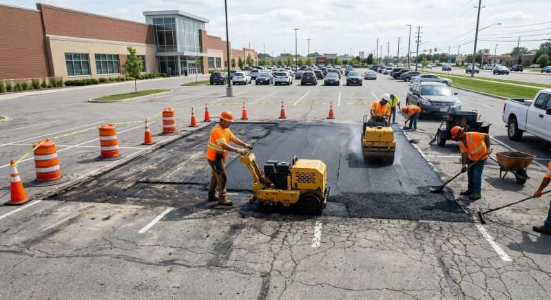 Parking Lot Repair in Orange County, CA
