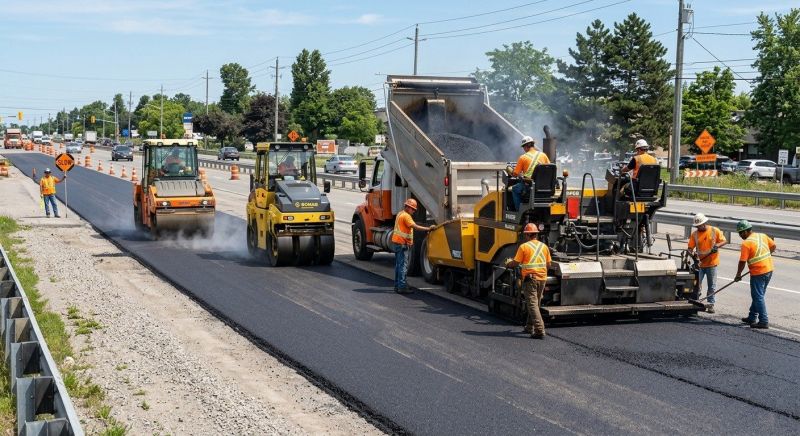 Road Paving Service in Orange County, CA