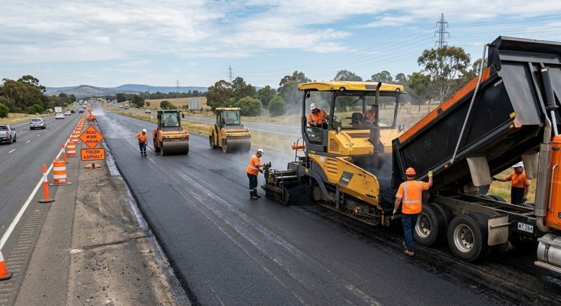 Road Resurfacing in Los Angeles, CA